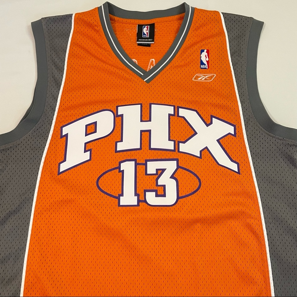 Reebok NBA Authentics Steve Nash Phoenix Suns Basketball Jersey Size XL